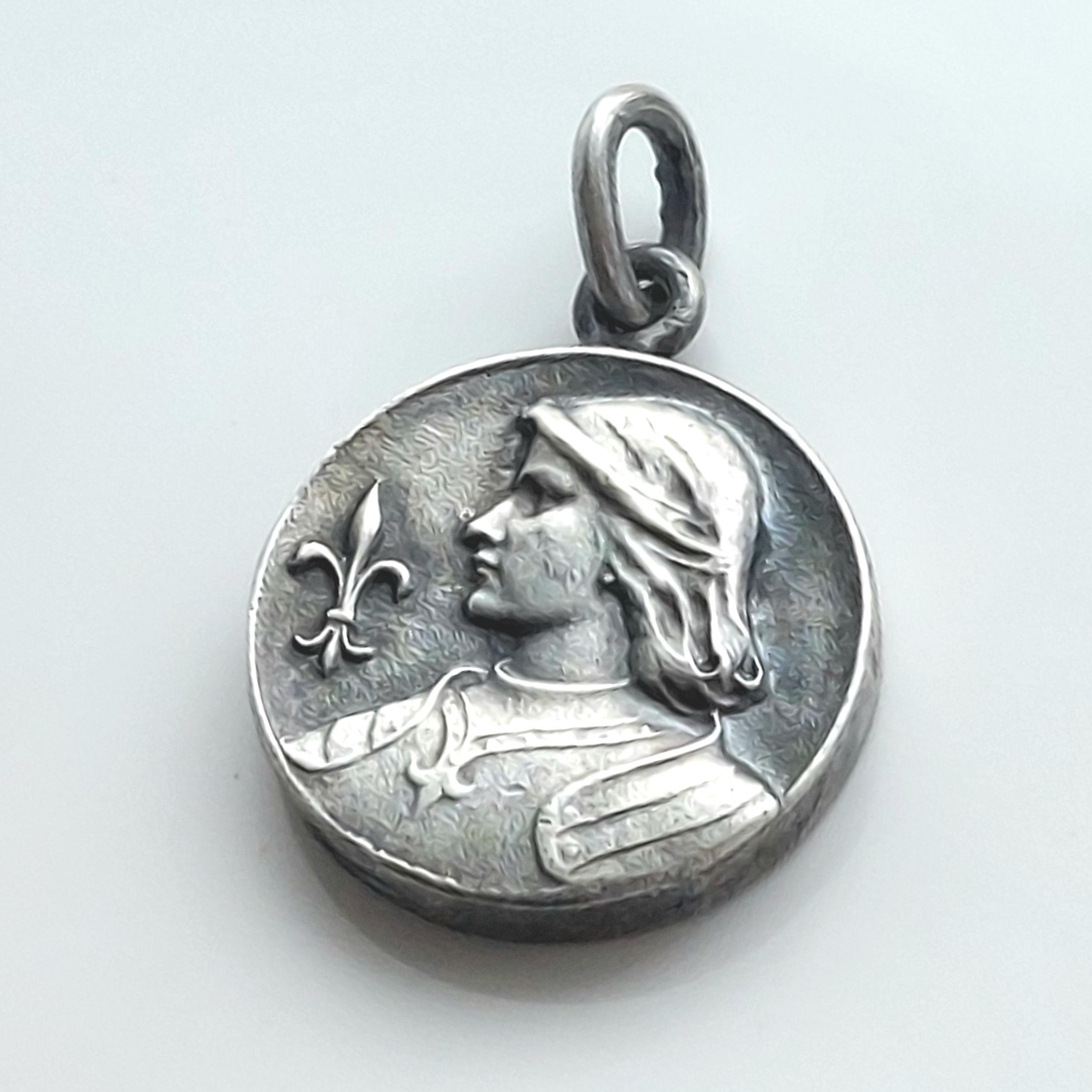 Jeanne D Arc Medaille - Etsy