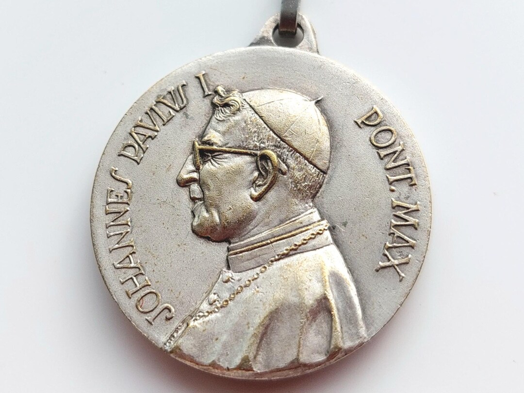 Rare Pope John Paul I Medal—vintage PJP I Albino Luciani Vatican City ...