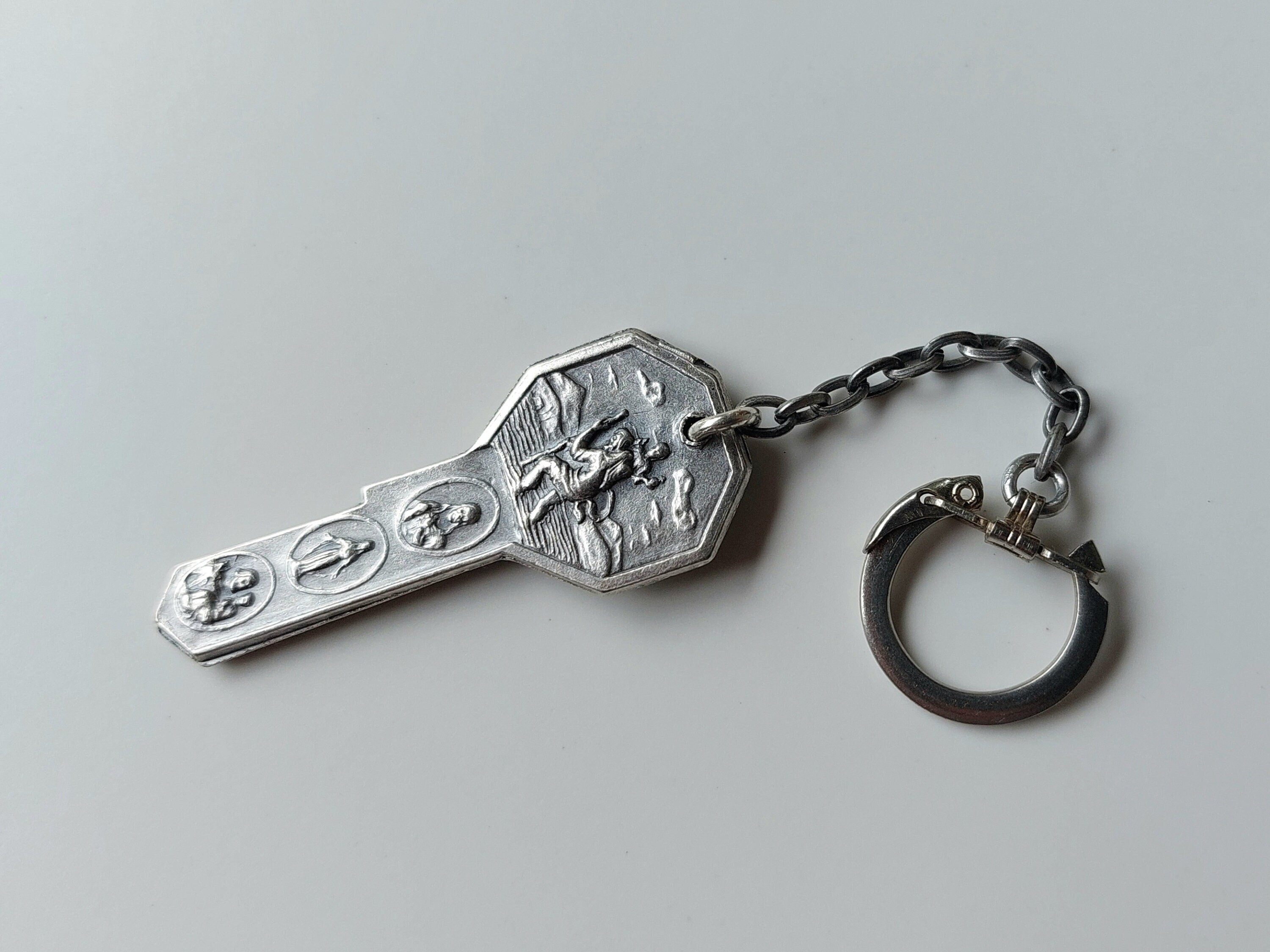 Key of Heaven Medal - Etsy