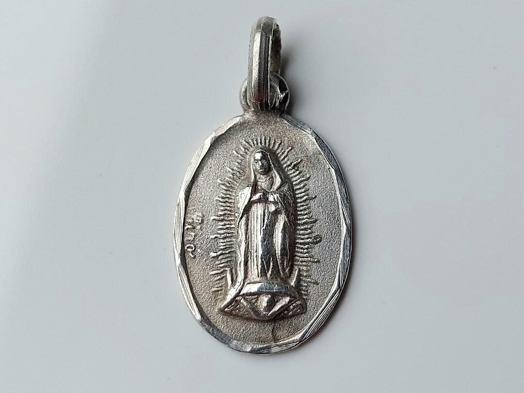Bikerringshop 925 Sterling Silver Nuestra Señora De Guadalupe Ring – Handmade, No Gemstone, Religious Symbolism - View #3