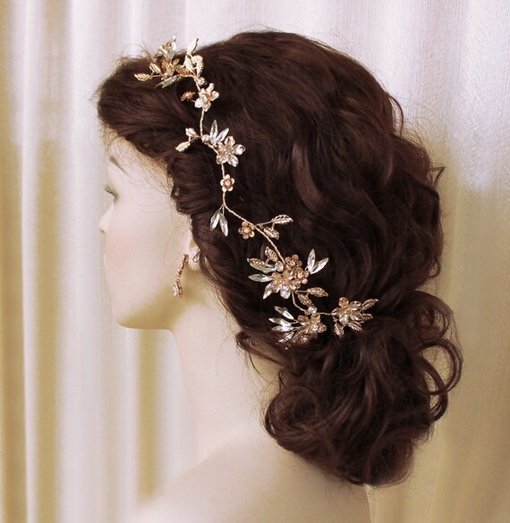 Wedding Hair Accessories Bridal Hair Vine Bridal Hair Piece Etsy