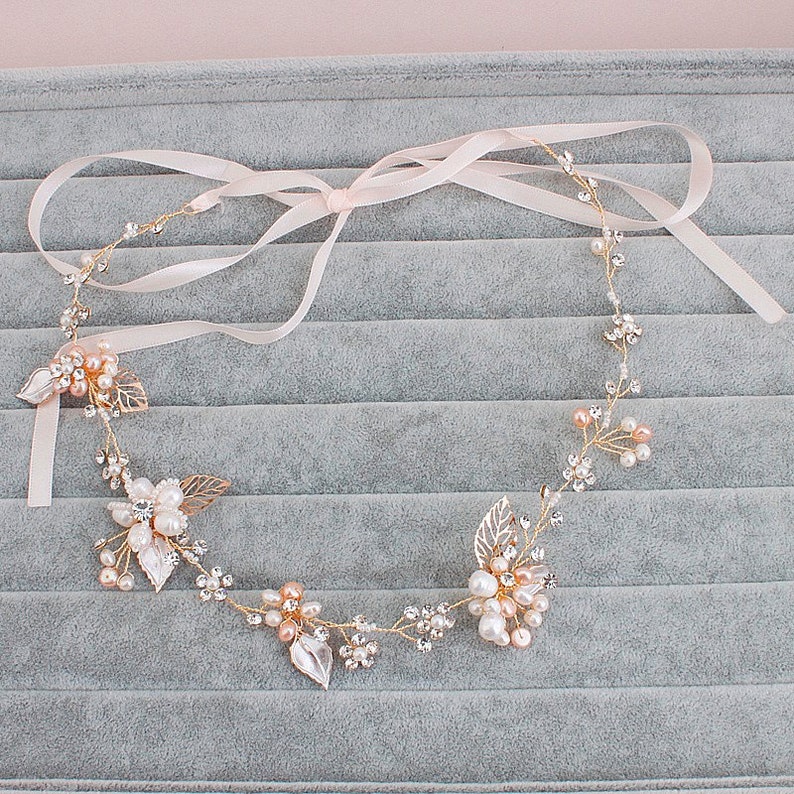 Bridal hair vine Wedding hair accessories Bridal hair piece Etsy