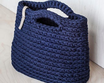 Recycled Storage Baskets Handbags Backpacks More By Knitknotkiev