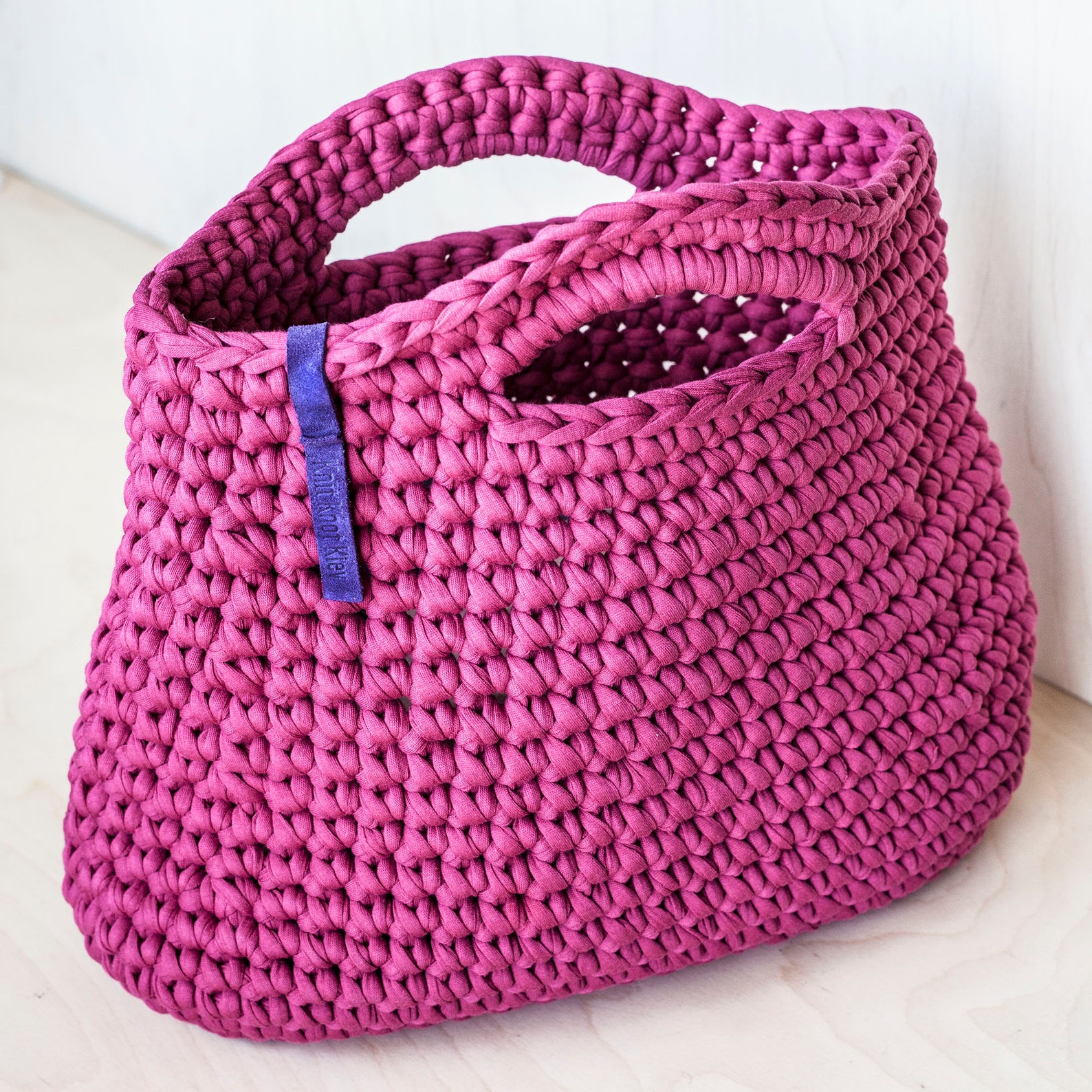 Crochet Chunky Yarn Handbag Video Tutorial and Pattern/ Etsy