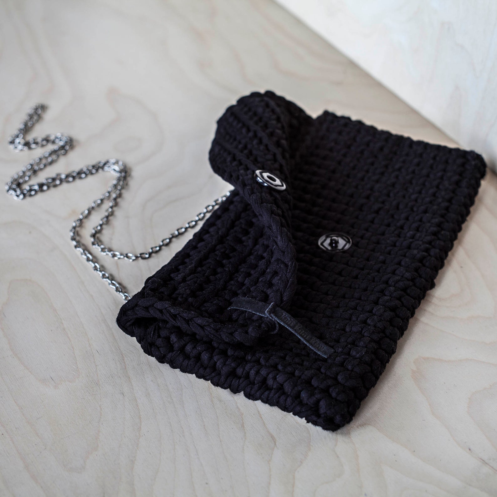 Orange Recycled Chunky Yarn Clutch Purse/ Clutch bag/ Everyday Etsy