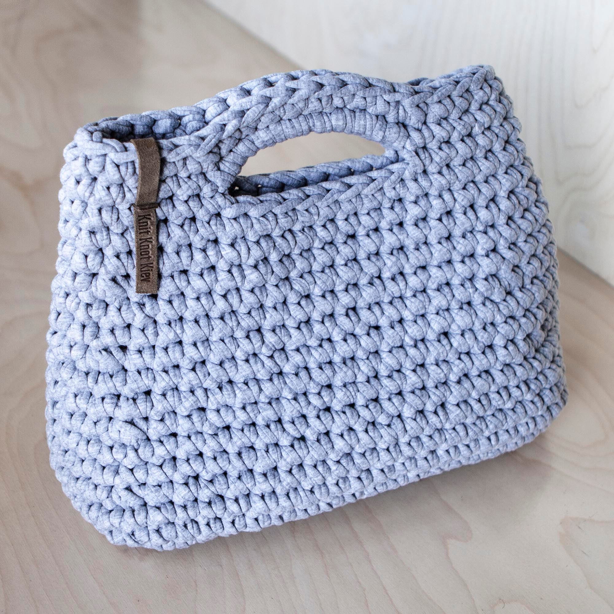 Crochet Chunky Yarn Handbag Video Tutorial and Pattern/ Etsy