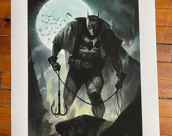 Gotham by Gaslight Batman Officially licensed Artist Proof Print