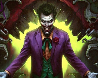 Joker Officially licensed Artist Proof Print