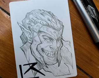 マジック：ザ・ギャザリング AP 絵画/スケッチオプション - Etsy 日本