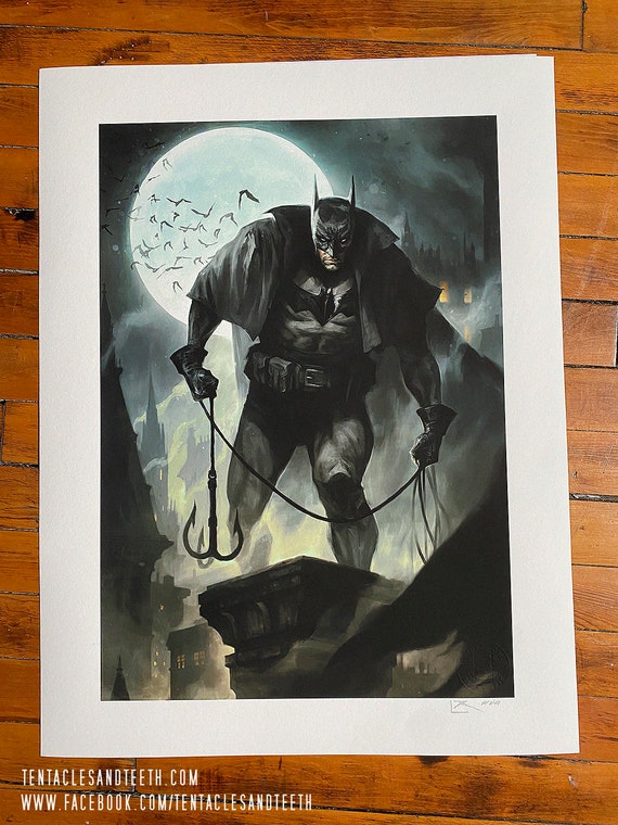 Buy Gotham by Gaslight Batman Officially Licensed Artist Proof Online in  India - Etsy