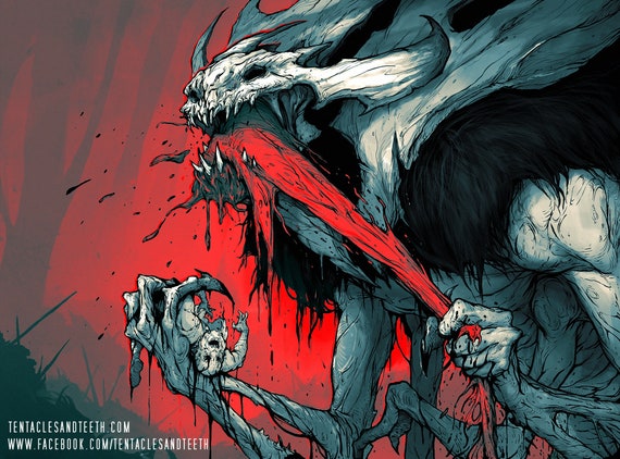 Vorinclex, Monstrous Raider Limited Edition Lithograph Art Print Signed and  Numbered. - Etsy