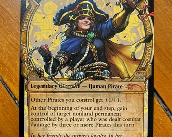 Admiral Beckett Brass Showcase - Magic the Gathering Artist Proof Card Signed