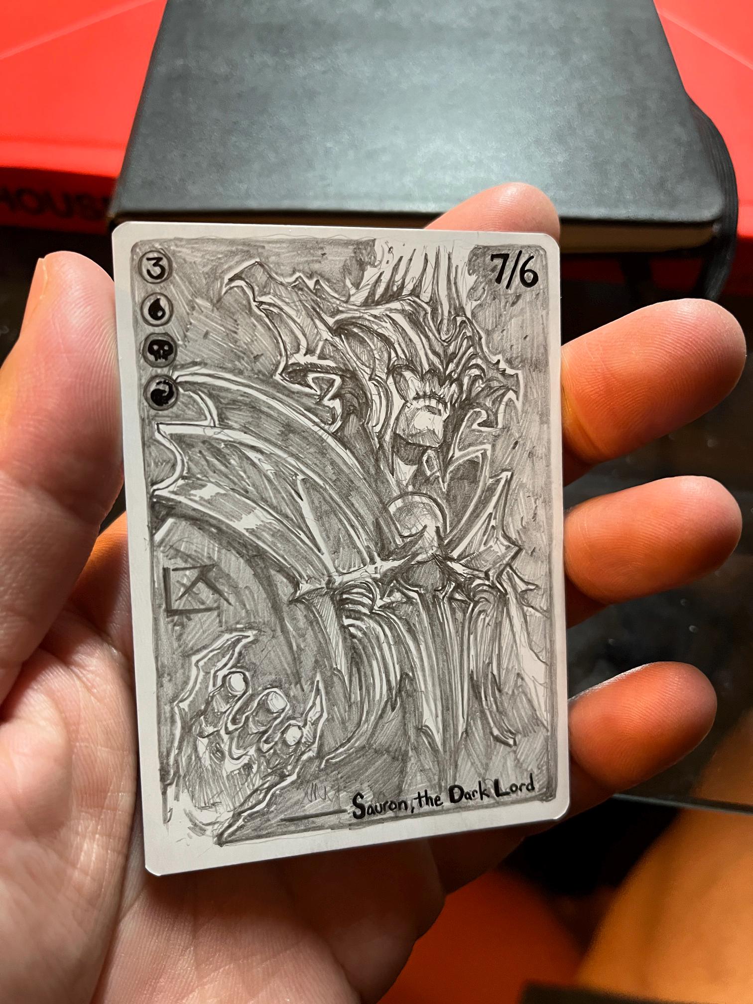 マジック：ザ・ギャザリング AP 絵画/スケッチオプション - Etsy 日本