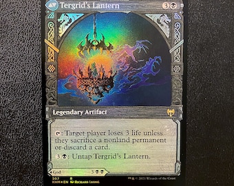 Tergrid's Lantern Showcase - Magic the Gathering Artist Proof Card Signed and Numbered