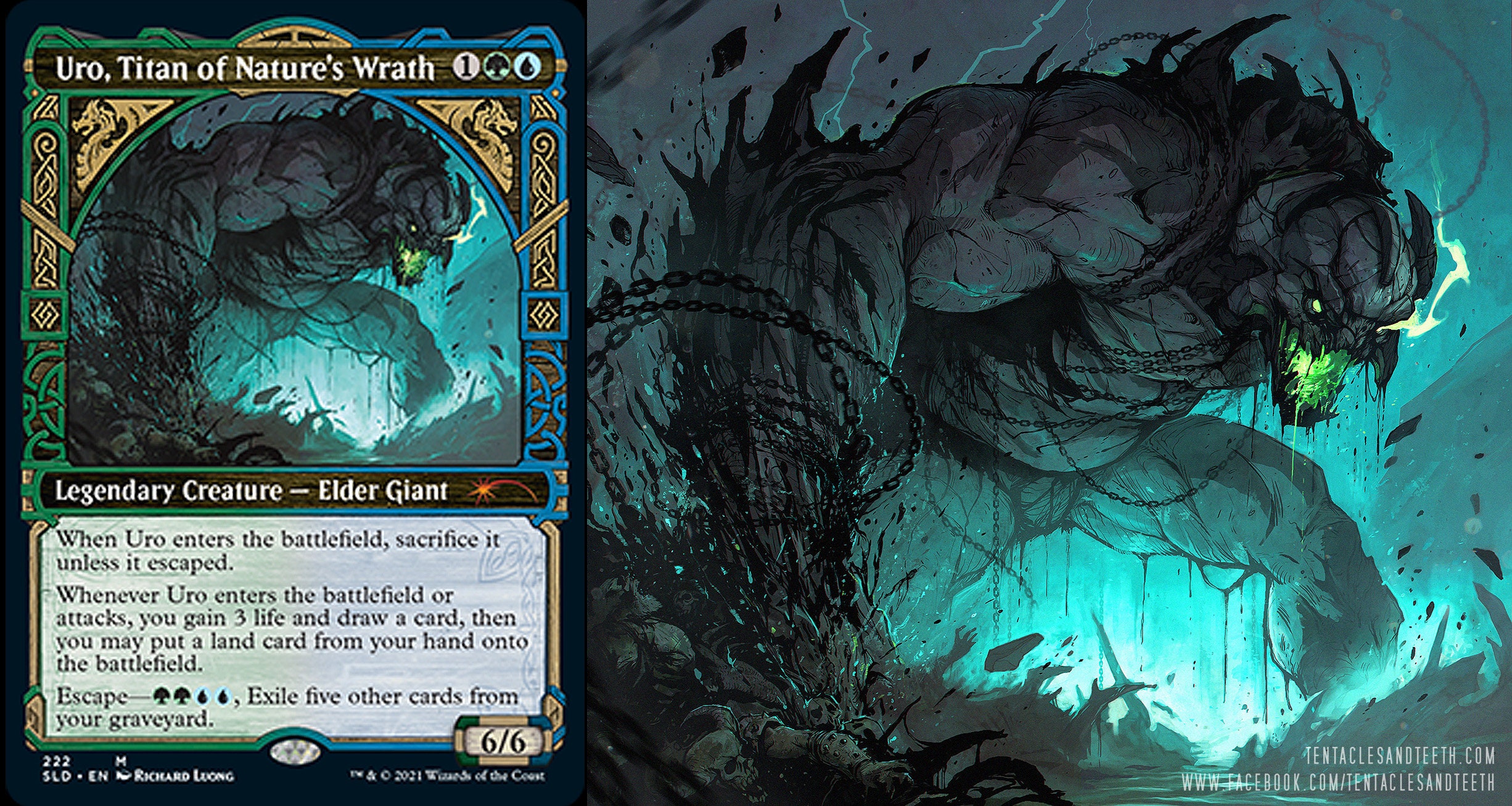 Uro, Titan of Nature's Wrath (Foil) - Big Orbit Cards MTG Uro