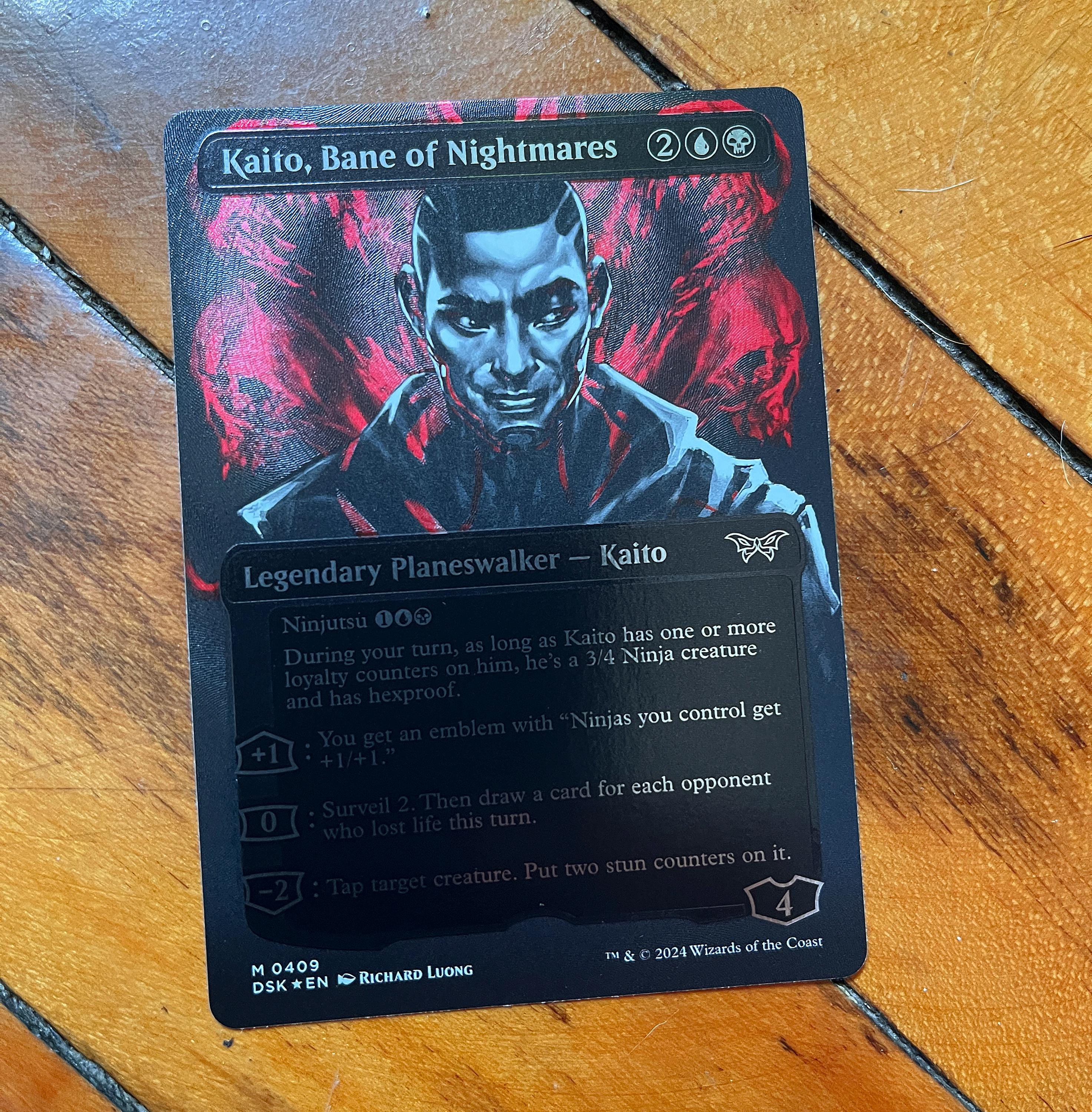 Kaito, Bane of Nightmares Showcase - Magic the Gathering