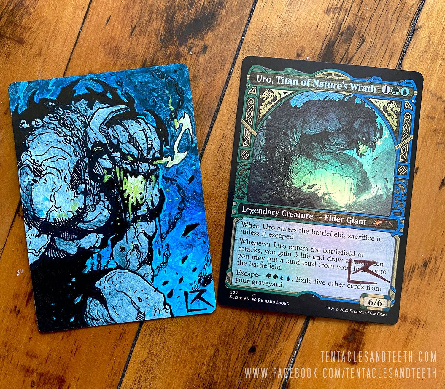 Vorinclex Monstrous Raider Showcase Magic the Gathering - Etsy