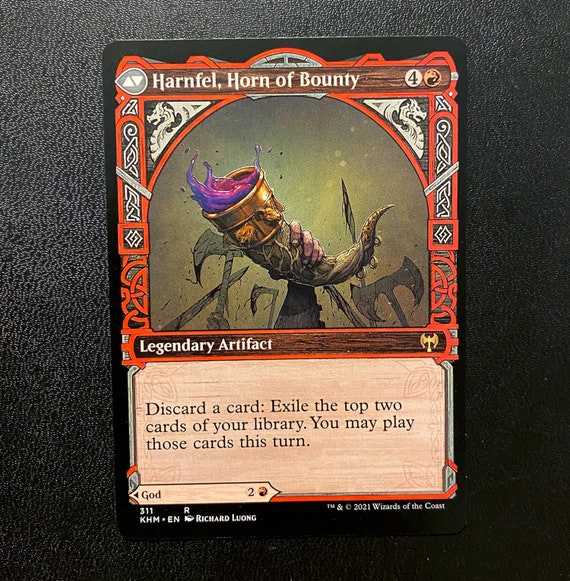 bounty cards mtg Magic The Gathering Throne of Eldraine Brawl Deck Wild : Toys & Games down pile Bounty: The Outsider