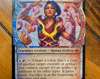 Saheeli, the Sun's Brilliance Showcase - Magic the Gathering Artist Proof Card Signed