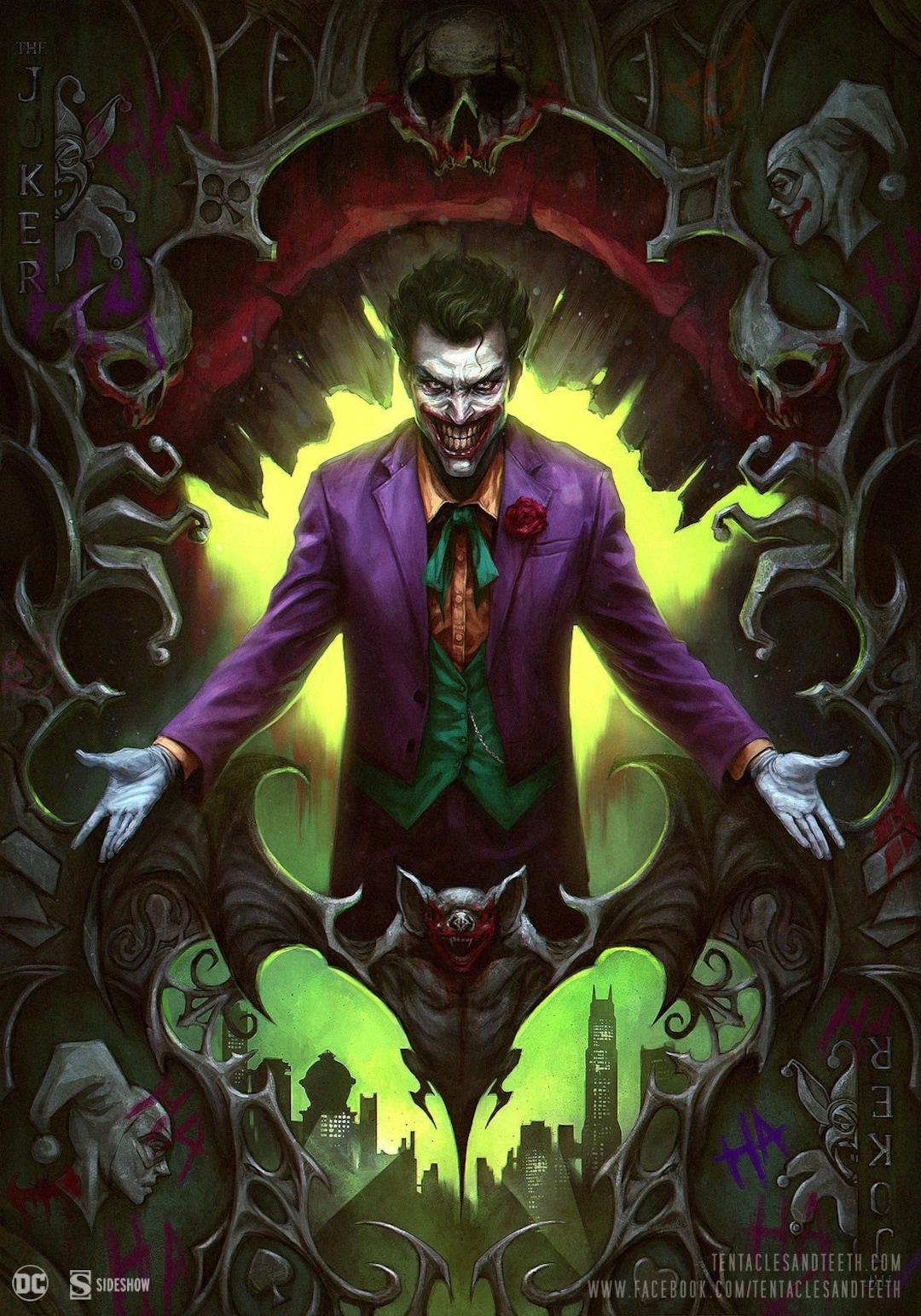 Joker Officially Licensed Artist Proof Print - Etsy