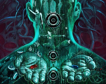 Matrix Officially licensed Artist Proof Print