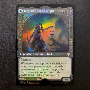 Tergrid God of Fright Showcase - Magic the Gathering Artist Proof Card Signed and Numbered