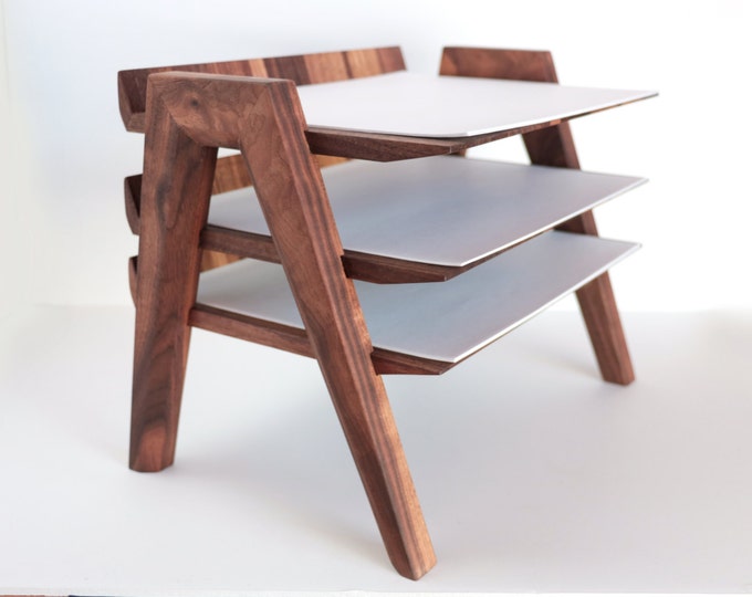 Wood File Tray Etsy UK