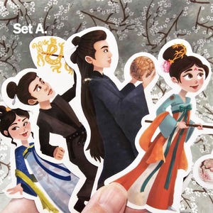 Lucheng lbfad Sticker Set, love between fairy and devil