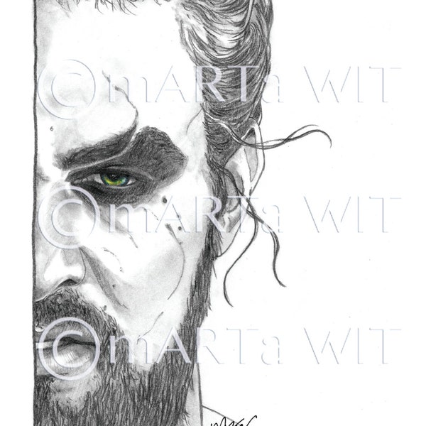 GOT04 - Fan Art Print - Khal Drogo