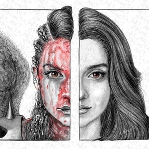HR52P - Angel Warrior (12x18)