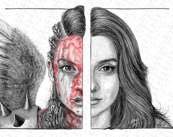 HR52P - Angel Warrior (12x18)