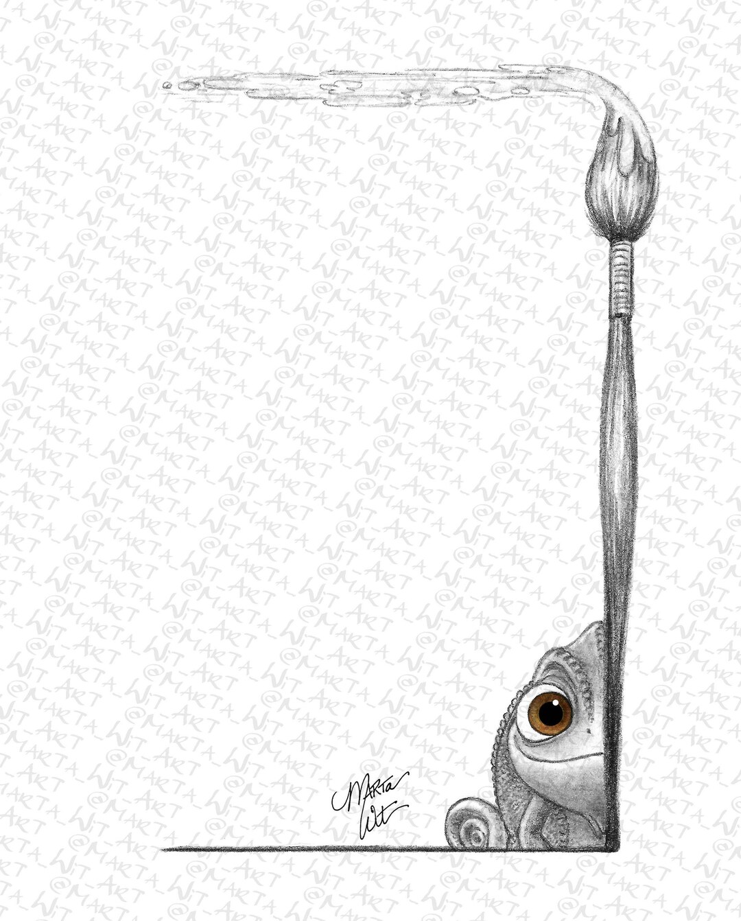 TG01 - Fan Art Print - Pascal - Etsy