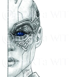MARVEL30 - Fan Art Print - Nebula