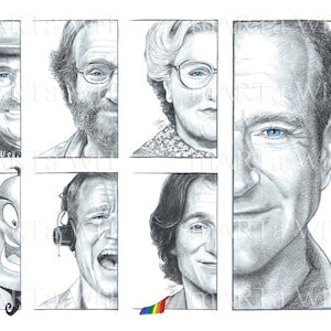 AT01P - Robin Williams Tribute (50% proceeds to charity, see description)