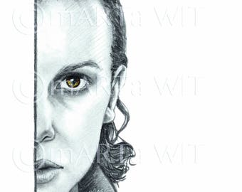 ST08 - Fan Art Print - Eleven