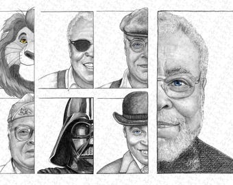 AT07 - James Earl Jones Tribute Poster (12x18)