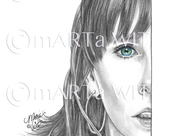 DW01B - Fan Art Print - Donna Noble