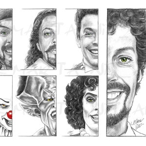 AT02P - Tim Curry Tribute Poster (12x18)