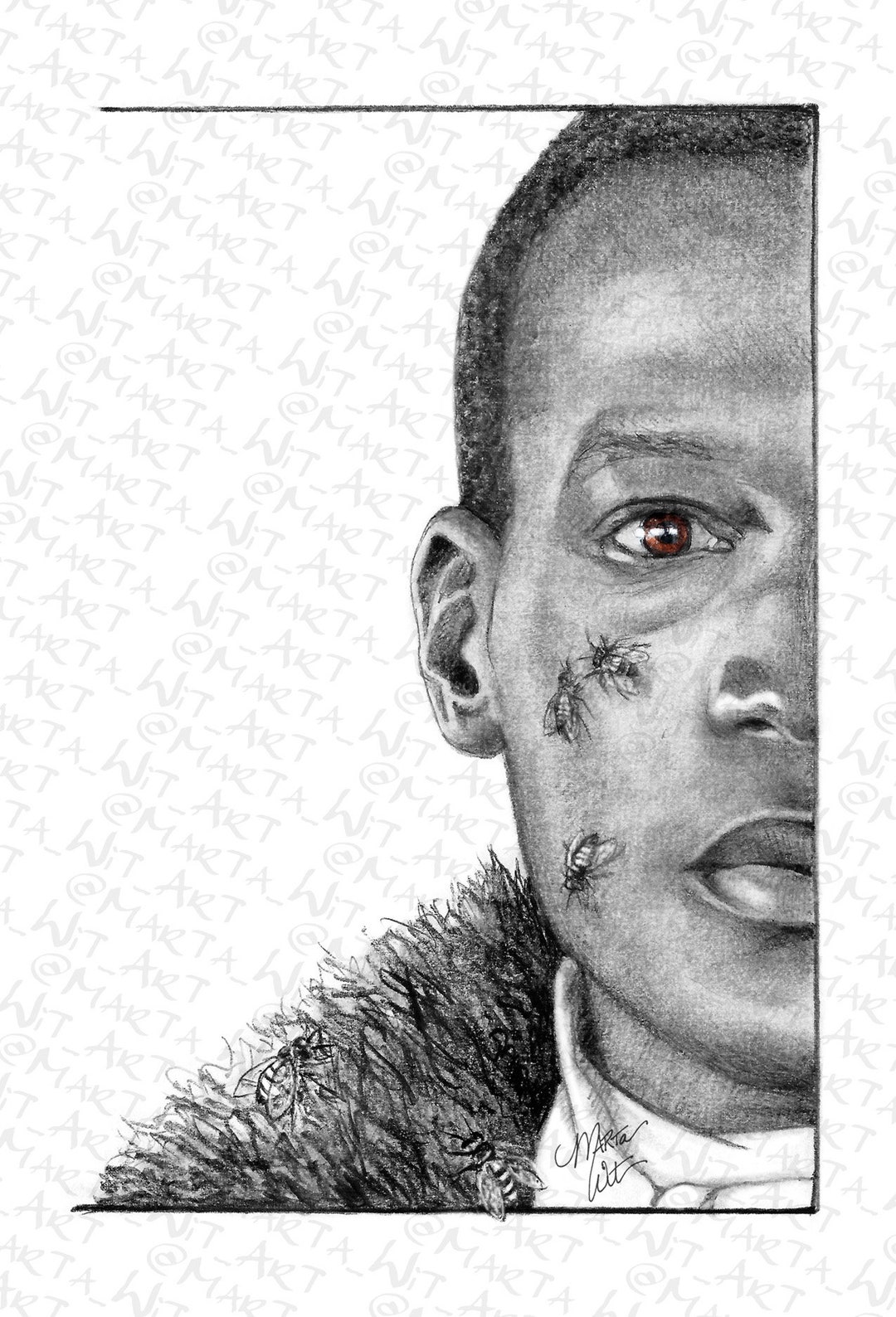 HR50 - Fan Art Print - Candyman - Etsy