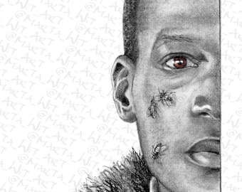 HR50 - Fan Art Print - Candyman