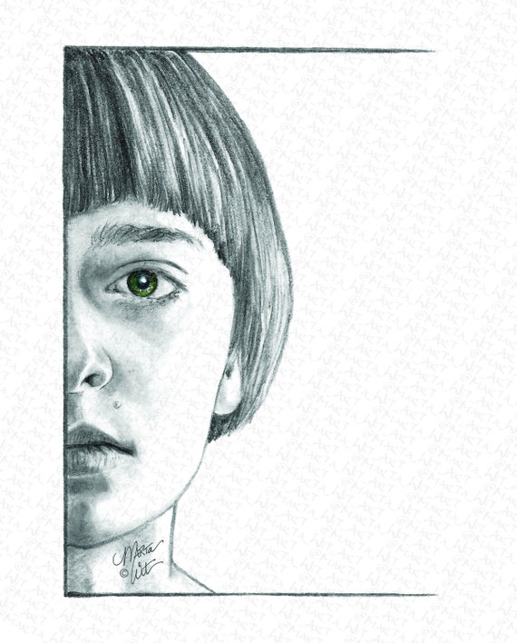 ST02 Fan Art Print Will Byers the Upside Down - Etsy UK