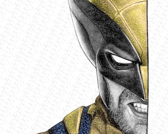 MARVEL76 - Fan Art Print - Wolverine
