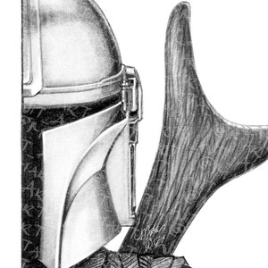 SW24 - Fächer Kunstdruck - Mando