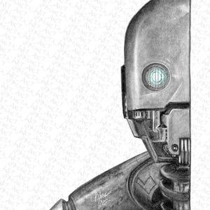 SW36 - Fan Art Print - K-2SO