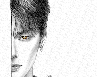 KPOP03 - Fan Art Print - Saja Boys