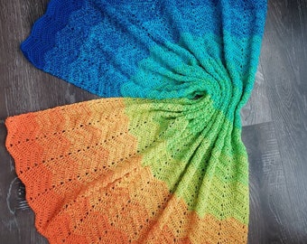 Waves of Change Baby Blanket