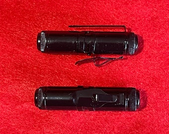 Conjunto de 1 dosímetro de código de cilindro preto para réplica Qi&#39;ra com clipes pretos SW prop2