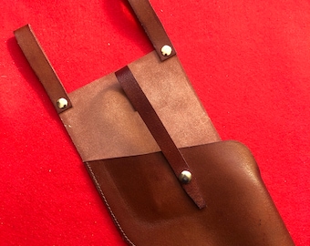 Brown holster for Merr Son power 5, DLT44 used by Imperial Staff Officer