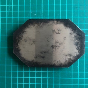 Rebel octagonal Buckle applique for Luke ep.7/8 TFA replica SW for 3” leather belt