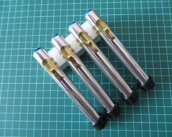 Set of 4 Cylinder code-dosimeter of admiral with clip brass SW prop replica